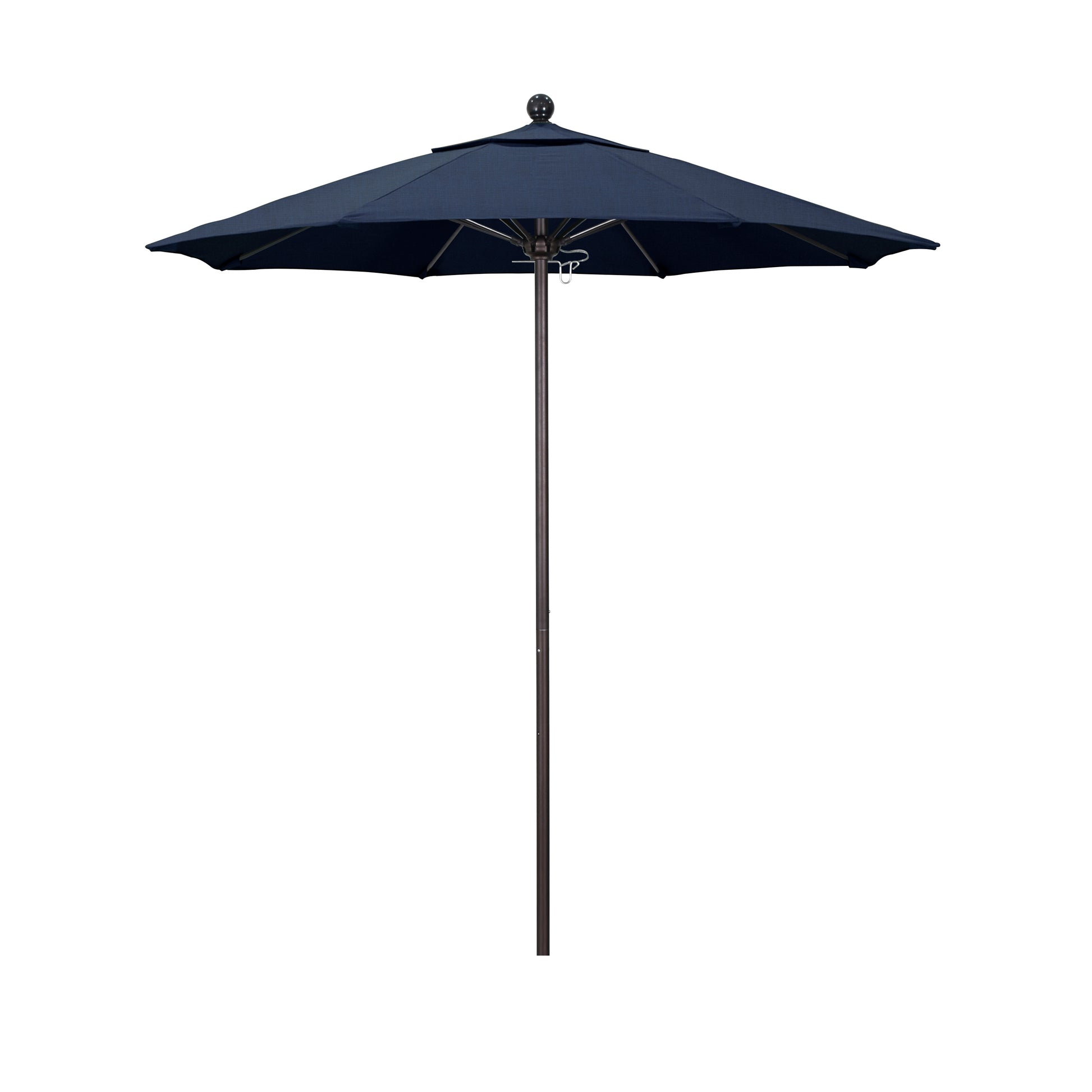 CasaFoyer 7.5' Commercial Grade Umbrella with Aluminum Frame, Fiberglass Ribs, and Push Lift System - Durable and Reliable with 3-Year Warranty