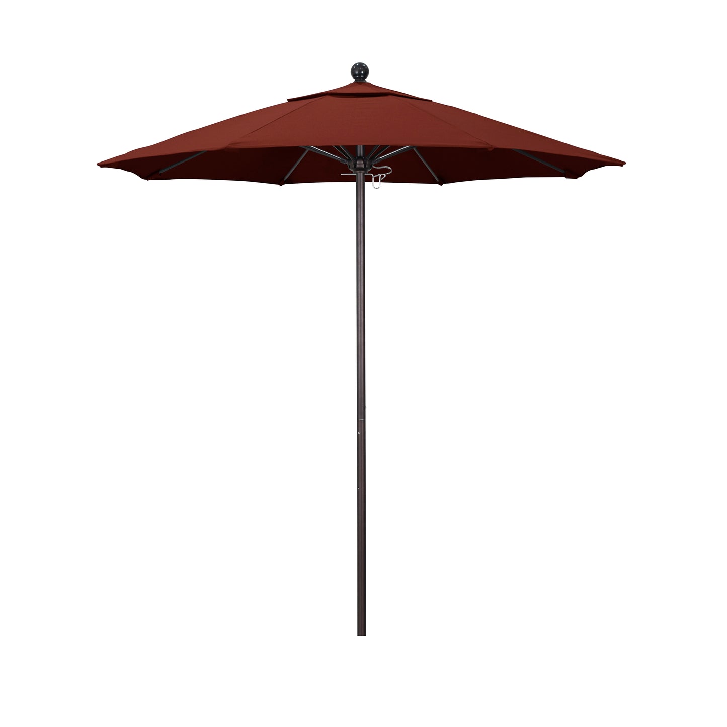 CasaFoyer 7.5' Commercial Grade Patio Umbrella | Sturdy Aluminum Frame | Fiberglass Ribs | Push Lift System | 3-Year Warranty | Weather Resistant