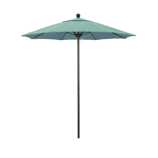 CasaFoyer 7.5' Commercial Grade Umbrella | Aluminum Frame | Fiberglass Ribs | Push Lift System | 3-Year Warranty | Weather Resistant