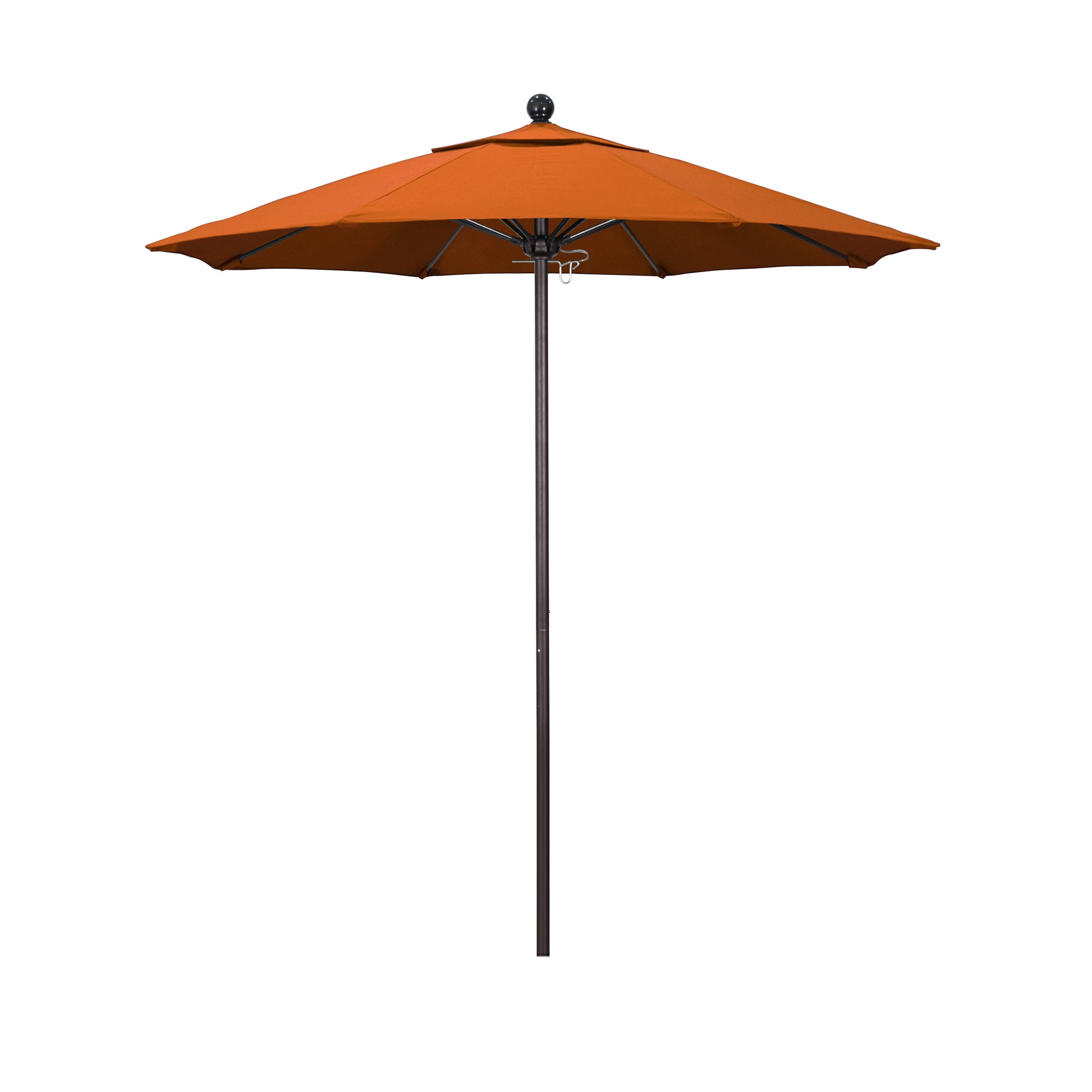 CasaFoyer 7.5' Commercial Grade Patio Umbrella | Durable Aluminum Frame | Fiberglass Ribs | Push Lift System | 3-Year Warranty | Ideal for Residential & Commercial Use