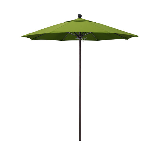 CasaFoyer 7.5' Commercial Grade Patio Umbrella with Aluminum Frame and Fiberglass Ribs - Durable and Sturdy, Ideal for Residential and Commercial Use