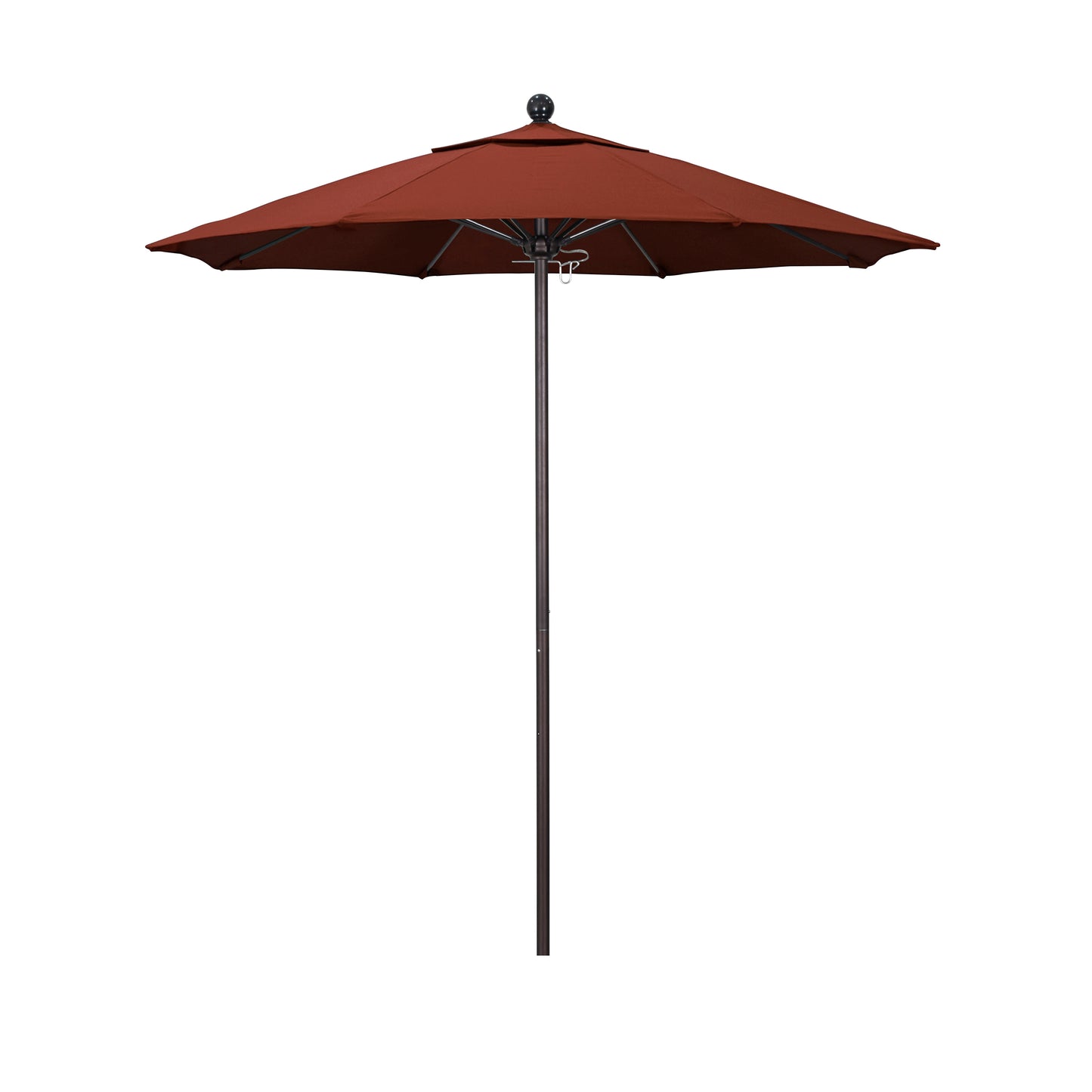 CasaFoyer 7.5' Commercial Grade Patio Umbrella | Sturdy Aluminum Frame | Fiberglass Ribs | Push Lift System | 3-Year Warranty | Ideal for Residential & Commercial Use