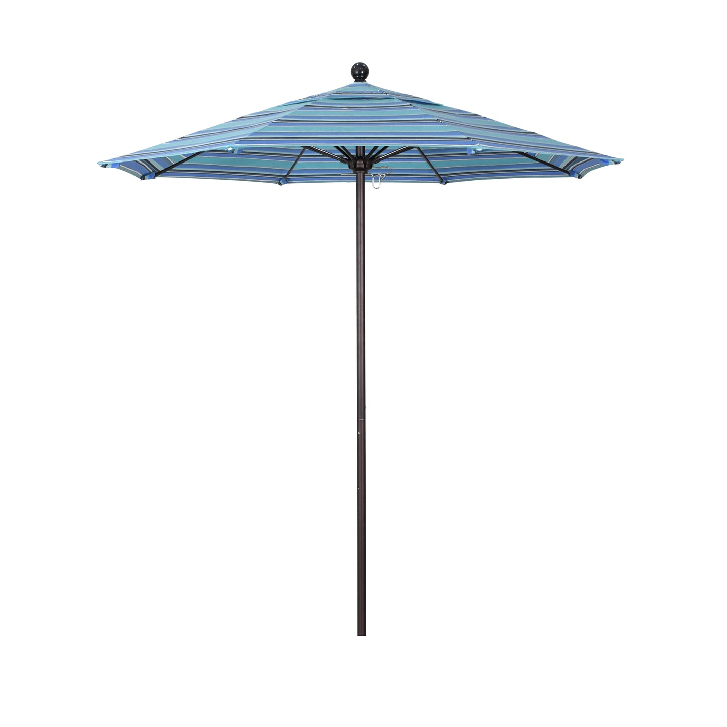 CasaFoyer 7.5' Commercial Grade Umbrella | Durable Aluminum Frame | Fiberglass Ribs | Push Lift System | 3-Year Warranty | Ideal for Residential & Commercial Use