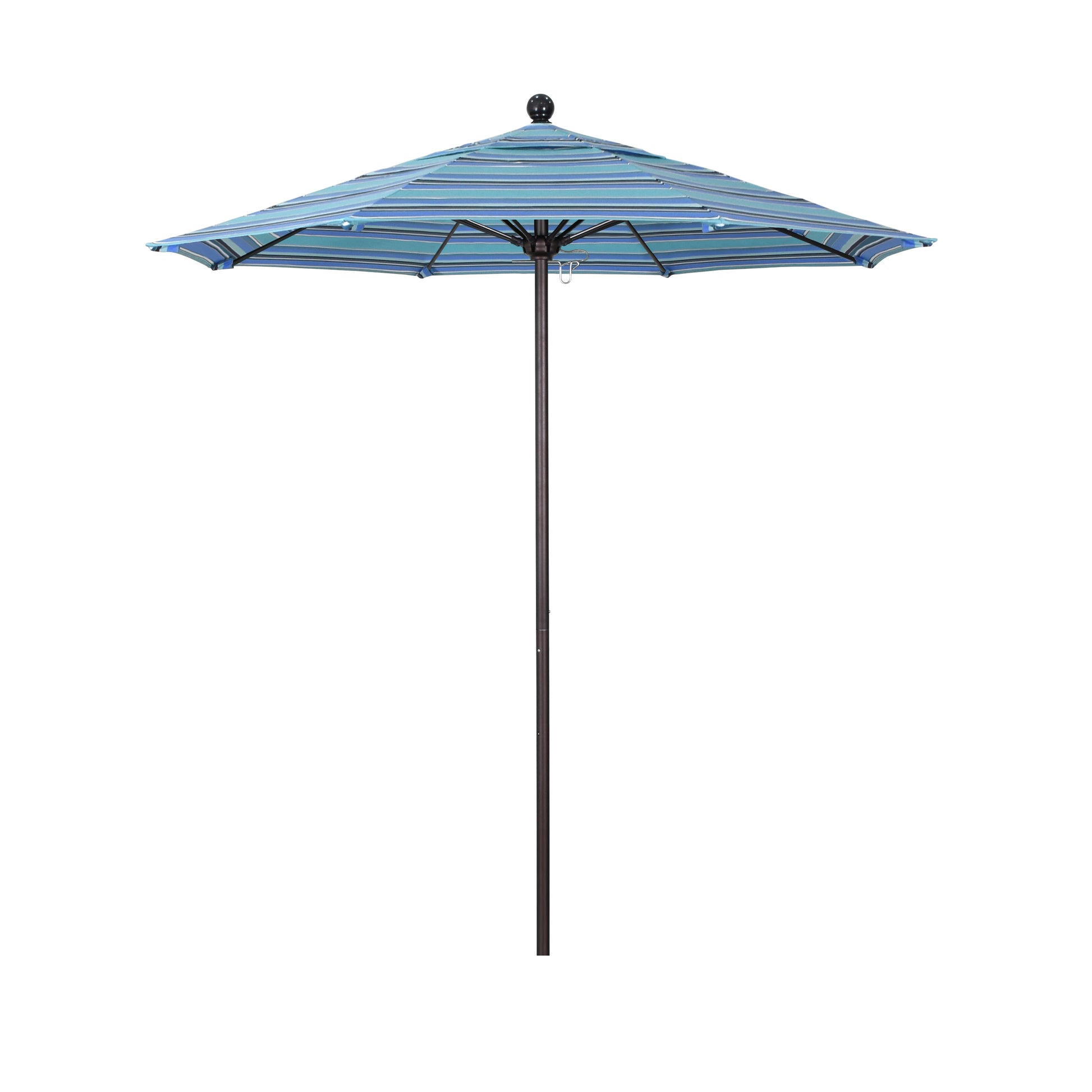 CasaFoyer 7.5' Commercial Grade Umbrella | Durable Aluminum Frame | Fiberglass Ribs | Push Lift System | 3-Year Warranty | Ideal for Residential & Commercial Use