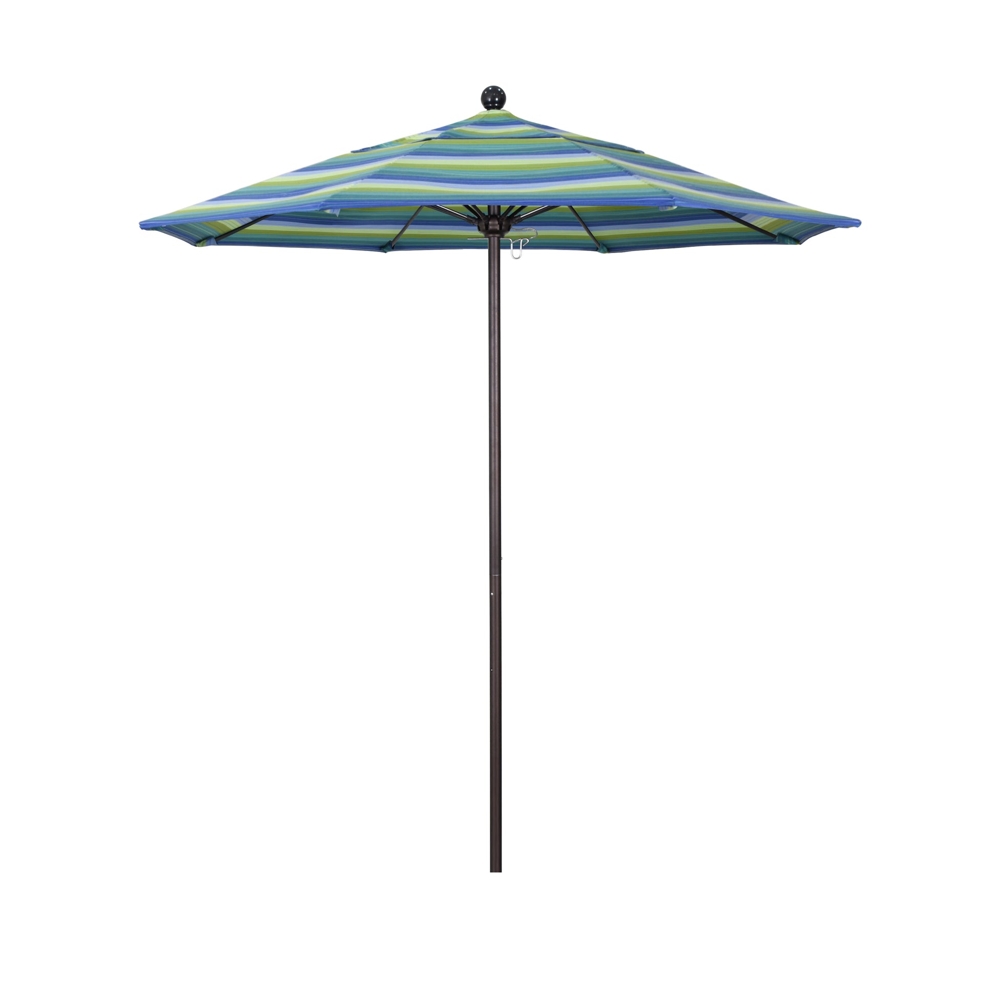 CasaFoyer 7.5' Commercial Grade Umbrella | Sturdy Aluminum Frame | Fiberglass Ribs | Push Lift System | 3-Year Warranty | Ideal for Residential & Commercial Use