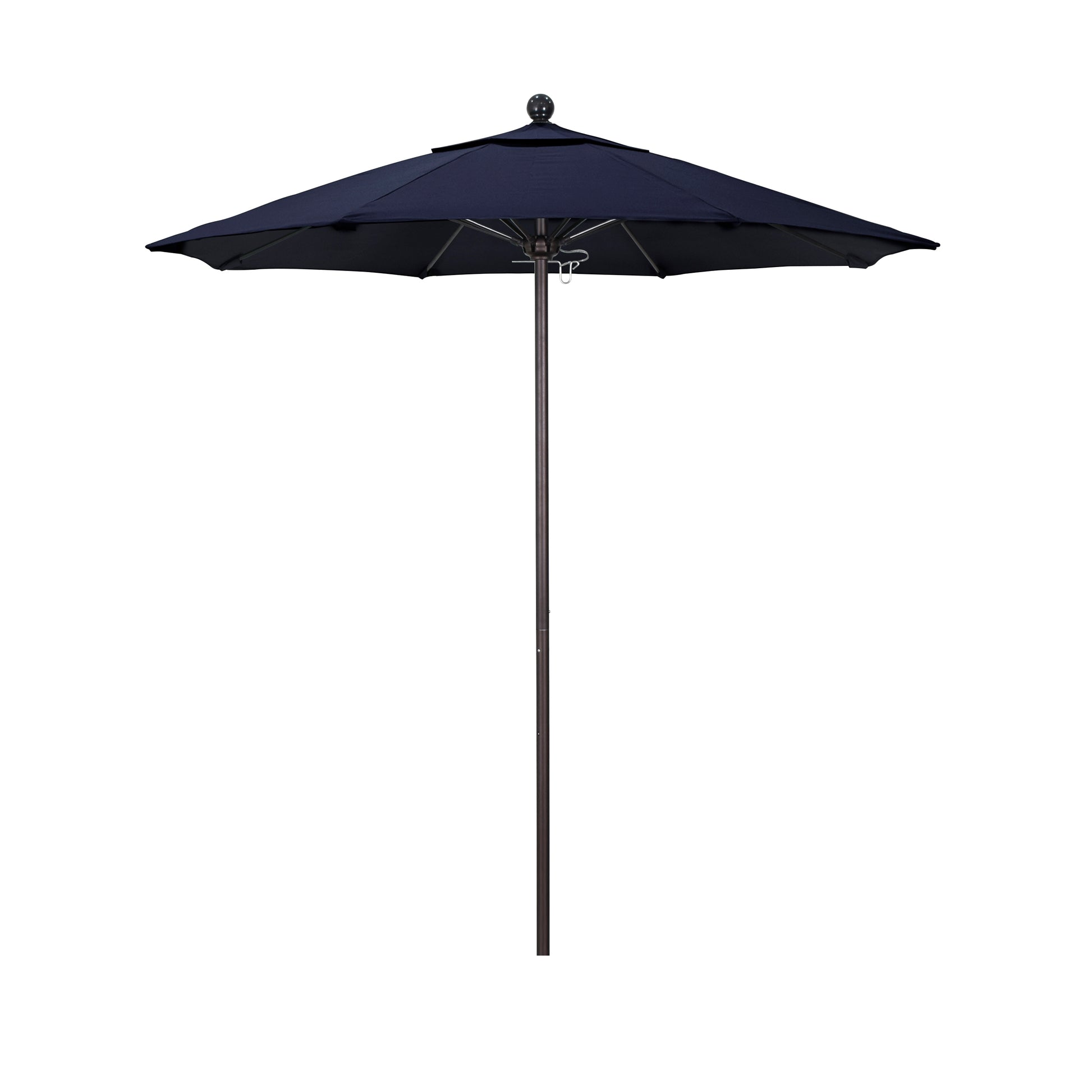 CasaFoyer 7.5' Commercial Grade Patio Umbrella | Sturdy Aluminum Frame | Fiberglass Ribs | Push Lift System | 3-Year Warranty | Ideal for Residential & Commercial Use
