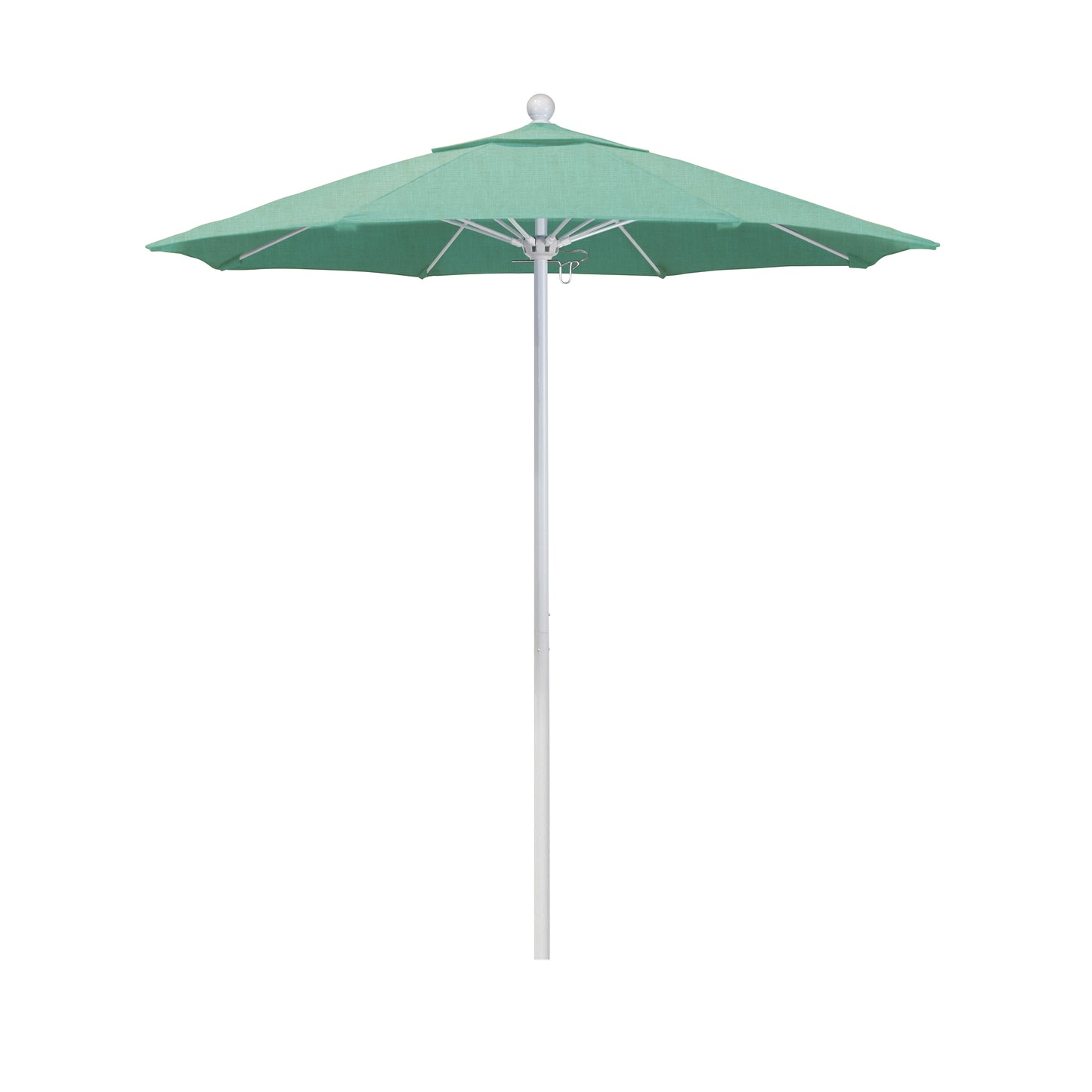 CasaFoyer 7.5' Commercial Grade Patio Umbrella with Aluminum Frame, Fiberglass Ribs, and Push Lift System - Durable and Reliable, 3-Year Warranty