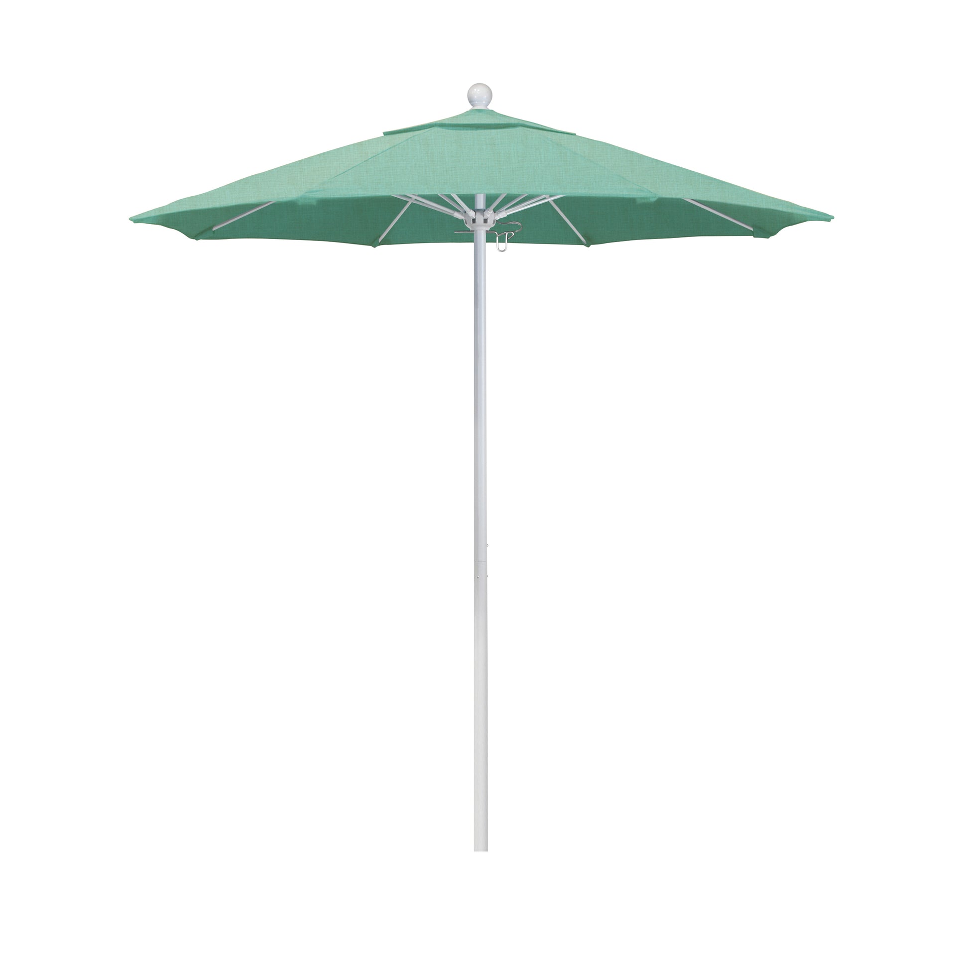 CasaFoyer 7.5' Commercial Grade Patio Umbrella with Aluminum Frame, Fiberglass Ribs, and Push Lift System - Durable and Reliable, 3-Year Warranty