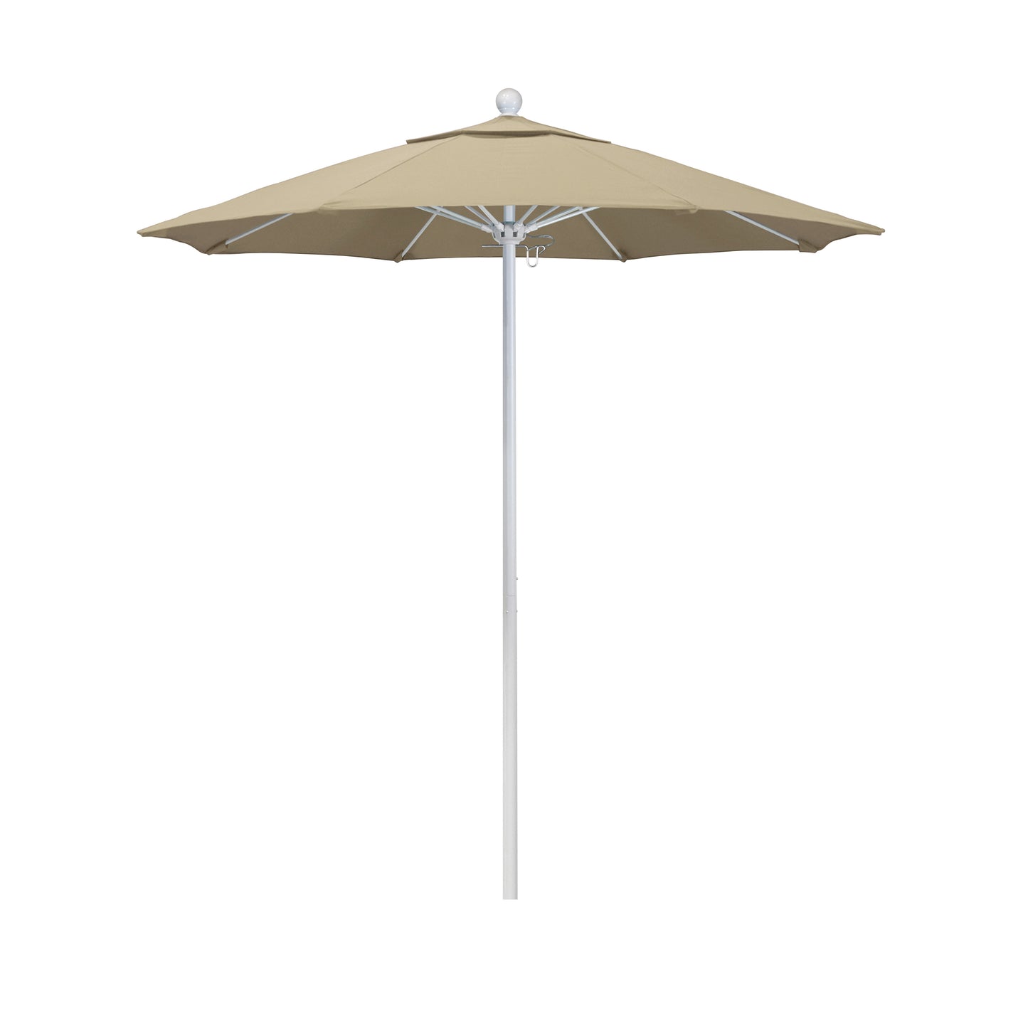 CasaFoyer Durable 7.5' Commercial Grade Umbrella | Aluminum Frame | Fiberglass Ribs | Push Lift System | 3-Year Warranty | Ideal for Residential & Commercial Use