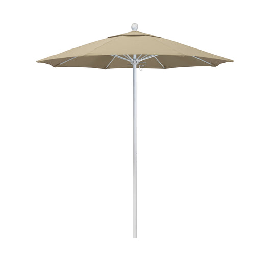 CasaFoyer Durable 7.5' Commercial Grade Umbrella | Aluminum Frame | Fiberglass Ribs | Push Lift System | 3-Year Warranty | Ideal for Residential & Commercial Use