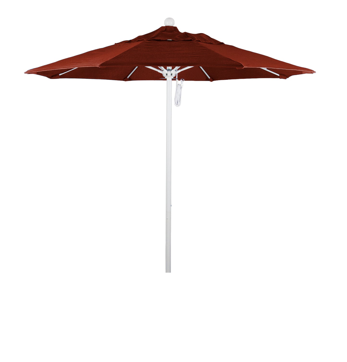 CasaFoyer 7.5' Commercial Grade Patio Umbrella | Sturdy Aluminum Frame | Fiberglass Ribs | Push Lift System | 3-Year Warranty | Durable & User-Friendly