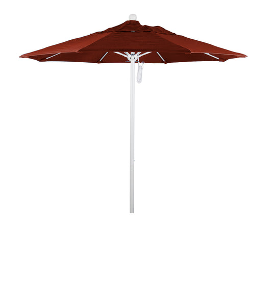 CasaFoyer 7.5' Commercial Grade Patio Umbrella | Sturdy Aluminum Frame | Fiberglass Ribs | Push Lift System | 3-Year Warranty | Durable & User-Friendly
