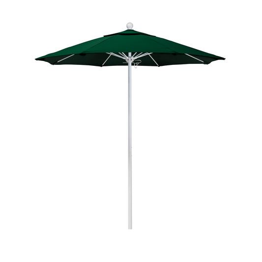 CasaFoyer 7.5' Commercial Grade Patio Umbrella | Aluminum Frame | Fiberglass Ribs | Push Lift System | 3-Year Warranty | Ideal for Commercial Environments
