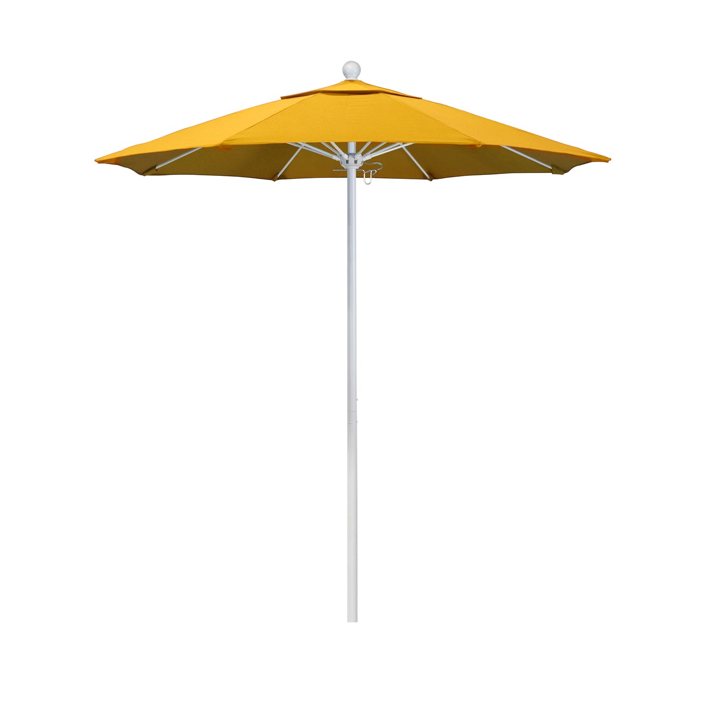 CasaFoyer 7.5' Commercial Grade Patio Umbrella | Sturdy Aluminum Frame | Fiberglass Ribs | Push Lift System | 3-Year Warranty | Versatile & Durable