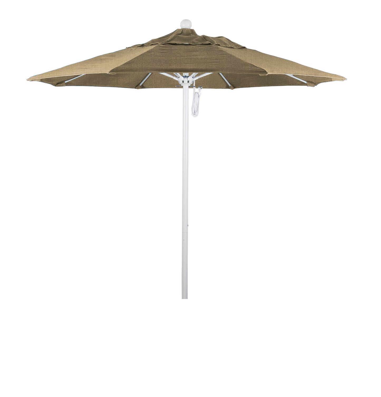 CasaFoyer Durable 7.5' Commercial Grade Umbrella | Aluminum Frame | Fiberglass Ribs | Push Lift | 3-Year Warranty | Versatile & Reliable