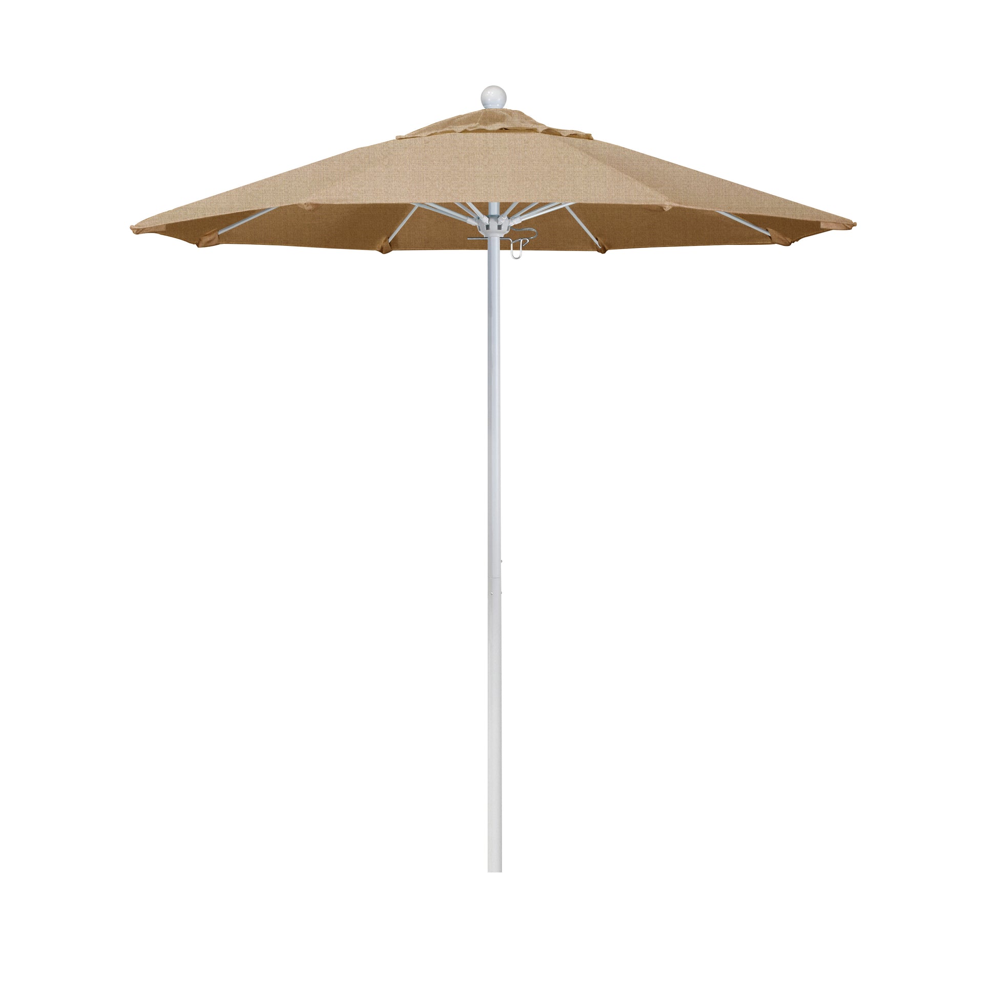 CasaFoyer 7.5' Commercial Grade Umbrella | Sturdy Aluminum Frame | Fiberglass Ribs | Push Lift System | 3-Year Warranty | Reliable & Durable