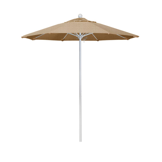 CasaFoyer 7.5' Commercial Grade Umbrella | Sturdy Aluminum Frame | Fiberglass Ribs | Push Lift System | 3-Year Warranty | Reliable & Durable