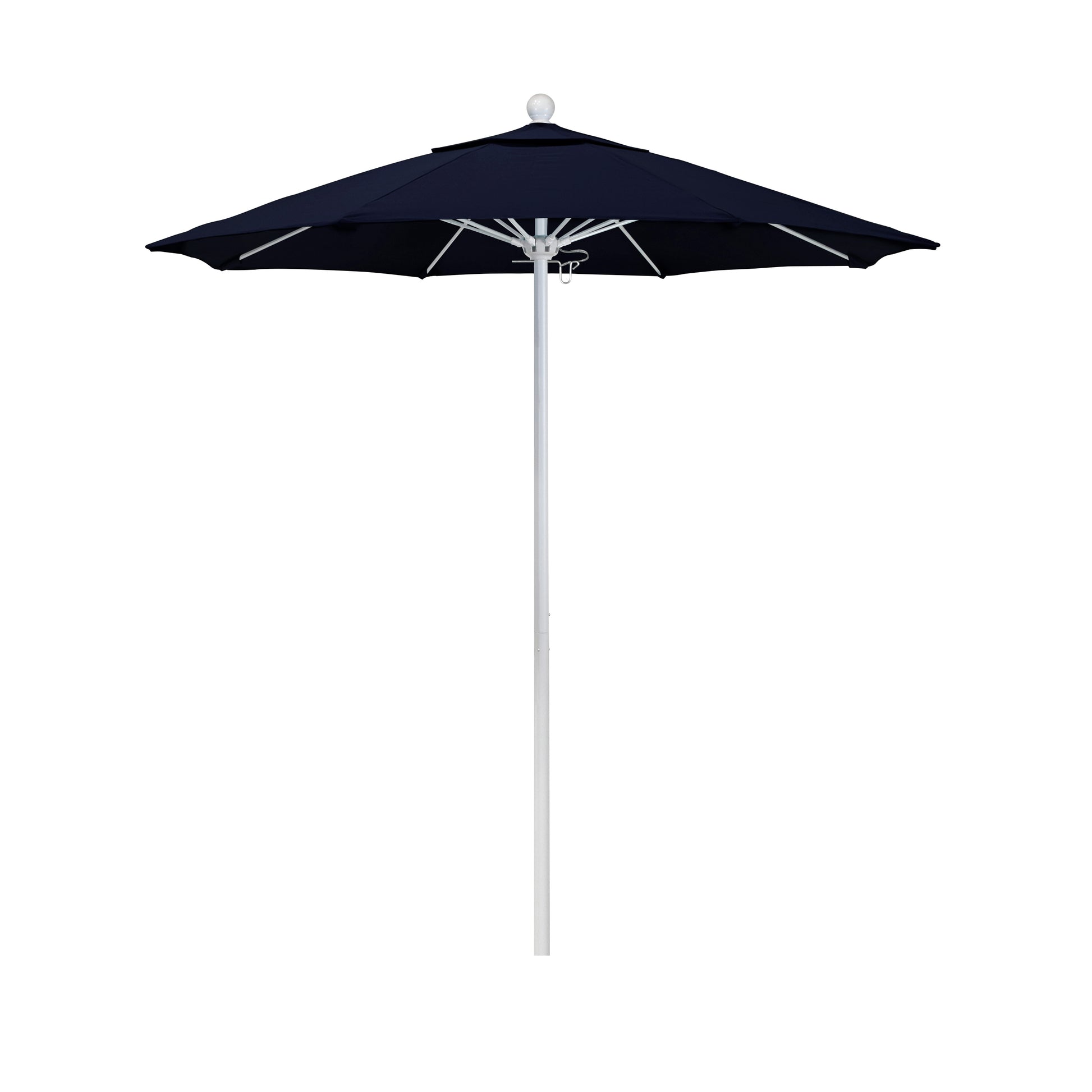 CasaFoyer "Durable 7.5' Commercial Grade Umbrella | Aluminum Frame | Fiberglass Ribs | Push Lift System | 3-Year Warranty | Versatile & Reliable"