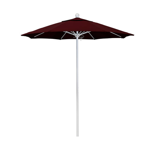CasaFoyer 7.5' Commercial Grade Umbrella | Sturdy Aluminum Frame | Fiberglass Ribs | Push Lift System | 3-Year Warranty | Ideal for Residential & Commercial Use