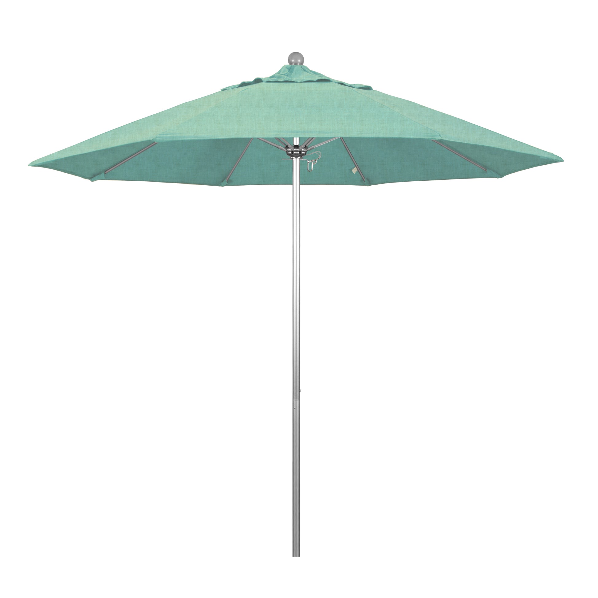 CasaFoyer 9' Commercial Grade Patio Umbrella | Sturdy Aluminum Frame | Fiberglass Ribs | Push Lift System | 3-Year Warranty | Sunbrella Fabric
