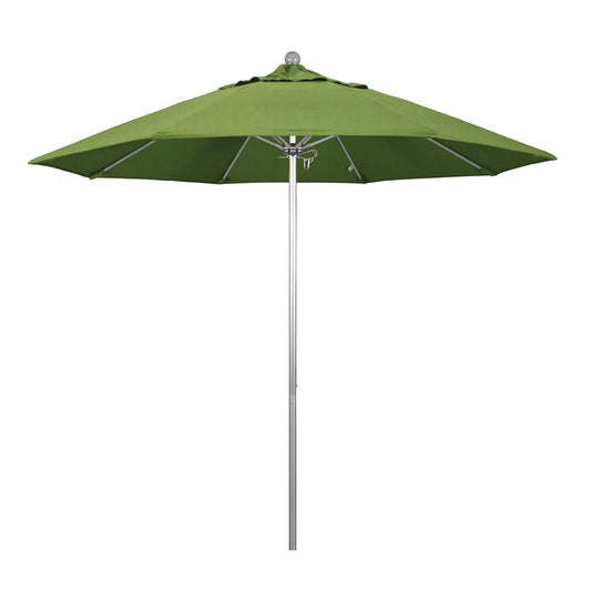 CasaFoyer 9' Commercial Grade Patio Umbrella with Durable Aluminum Frame, Fiberglass Ribs, and Push Lift System - 3-Year Warranty, Ideal for Residential and Commercial Use
