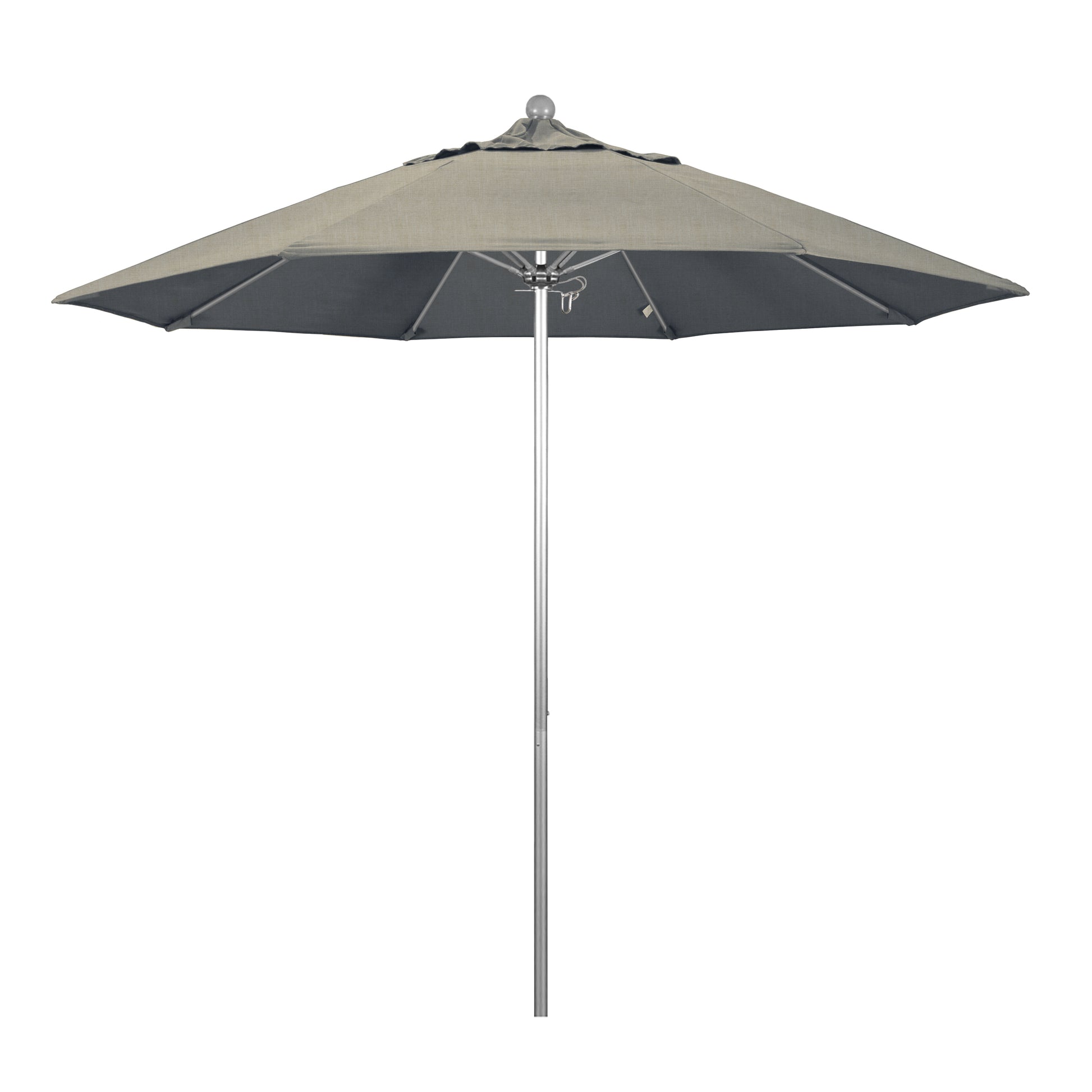 CasaFoyer California Umbrella 9ft Heavy Duty Commercial Grade Umbrella | Aluminum Frame | Fiberglass Ribs | Push Lift System | 3-Year Warranty