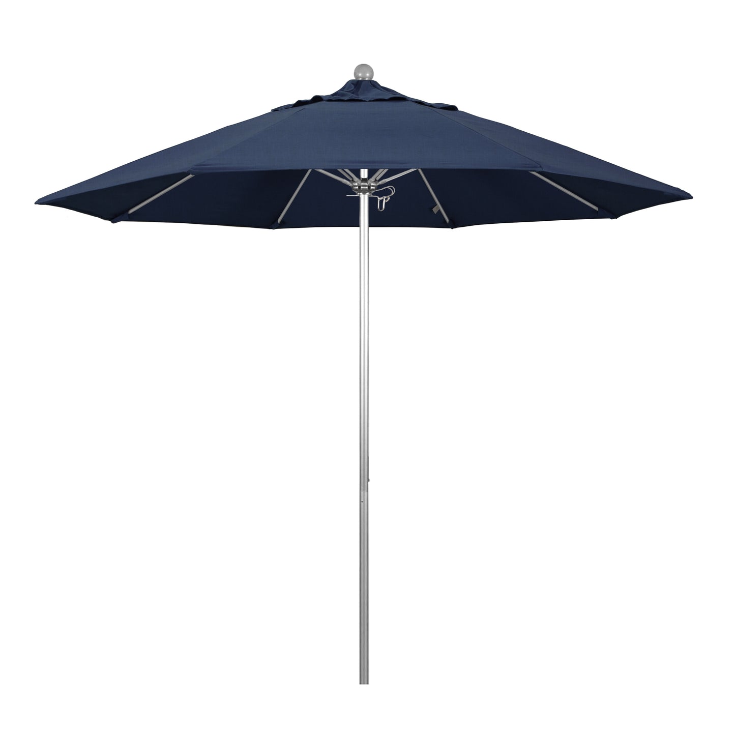 CasaFoyer California Umbrella 9ft Heavy-Duty Commercial-Grade Umbrella | Aluminum Frame | Fiberglass Ribs | Push Lift System | Extended 3-Year Warranty