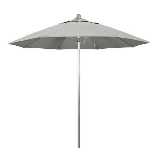 CasaFoyer 9' Commercial Grade Patio Umbrella with Durable Aluminum Frame, Fiberglass Ribs, and Push Lift System - 3-Year Warranty, Ideal for Residential and Commercial Use