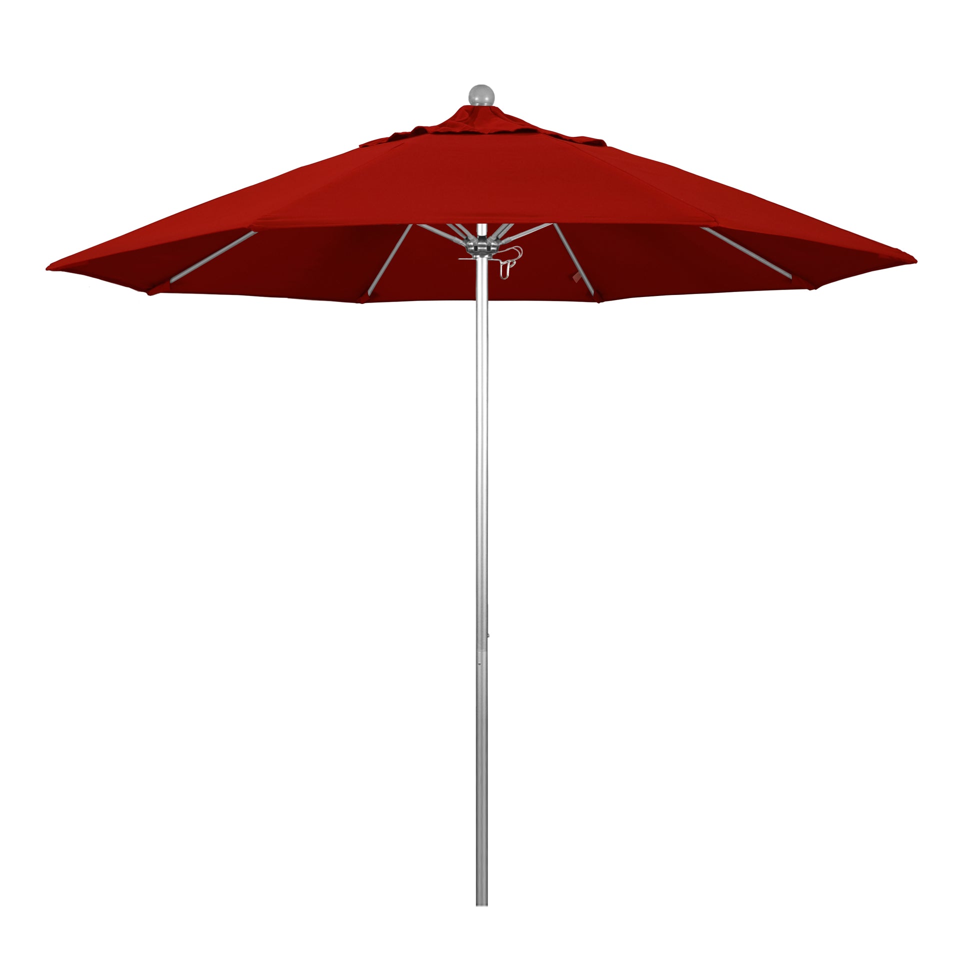 CasaFoyer 9' Commercial Grade Patio Umbrella with Durable Aluminum Frame and Fiberglass Ribs - Push Lift System - 3-Year Warranty - Ideal for Residential and Commercial Use