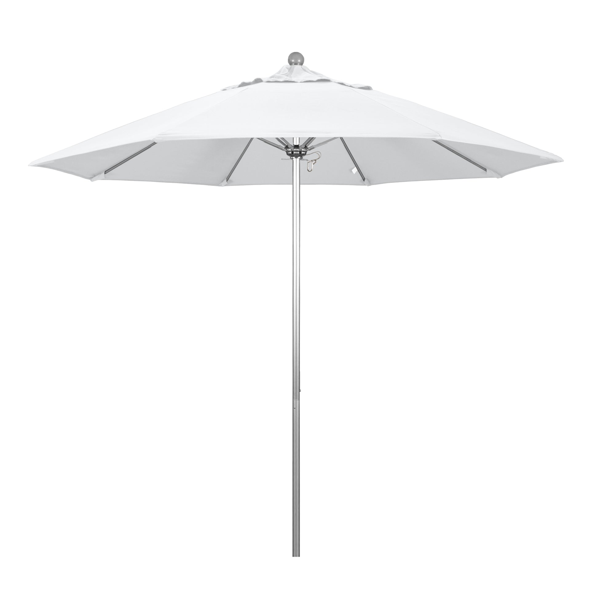 CasaFoyer California Umbrella 9ft Heavy-Duty Commercial Grade Patio Umbrella | Aluminum Frame | Fiberglass Ribs | Push Lift System | 3-Year Warranty