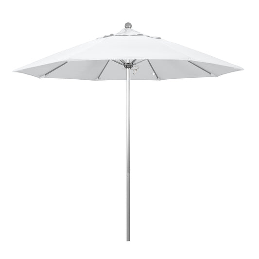 CasaFoyer California Umbrella 9ft Heavy-Duty Commercial Grade Patio Umbrella | Aluminum Frame | Fiberglass Ribs | Push Lift System | 3-Year Warranty