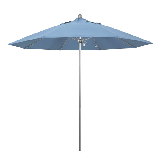 CasaFoyer 9' Commercial Grade Patio Umbrella with Aluminum Frame and Fiberglass Ribs - Durable and Easy to Use - 3-Year Warranty