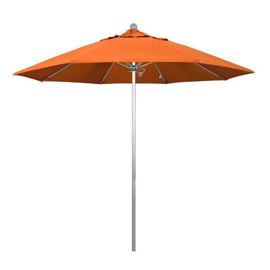 CasaFoyer California Umbrella 9ft Commercial Grade Patio Umbrella | Heavy-Duty Aluminum Frame | Fiberglass Ribs | Push Lift System | 3-Year Warranty