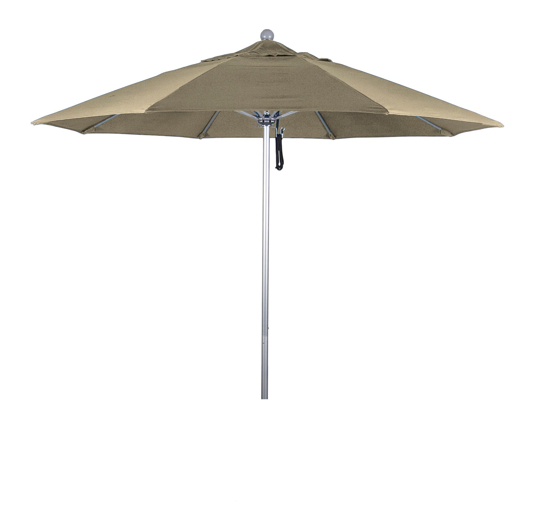 CasaFoyer California Umbrella 9ft Heavy-Duty Commercial-Grade Umbrella | Aluminum Frame | Fiberglass Ribs | Push Lift System | 3-Year Warranty | Ideal for Residential & Commercial Use