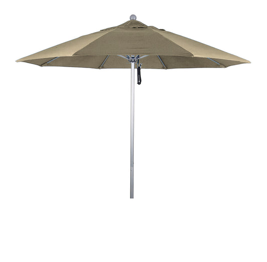 CasaFoyer California Umbrella 9ft Heavy-Duty Commercial-Grade Umbrella | Aluminum Frame | Fiberglass Ribs | Push Lift System | 3-Year Warranty | Ideal for Residential & Commercial Use