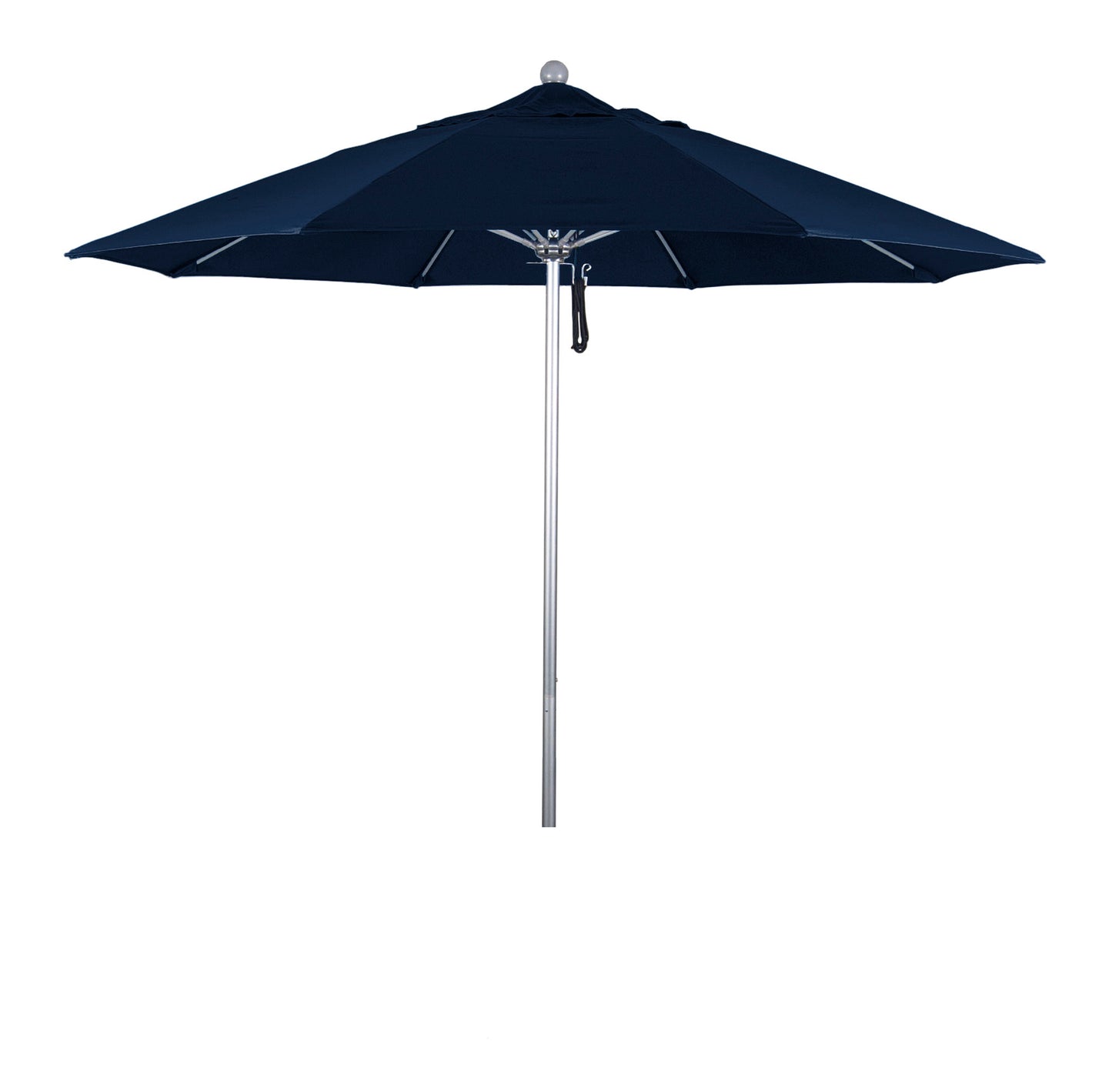 CasaFoyer 9' Commercial Grade Patio Umbrella with Aluminum Frame and Fiberglass Ribs - Durable and Stable for Residential and Commercial Use - Push Lift System - 3-Year Warranty on Ribs