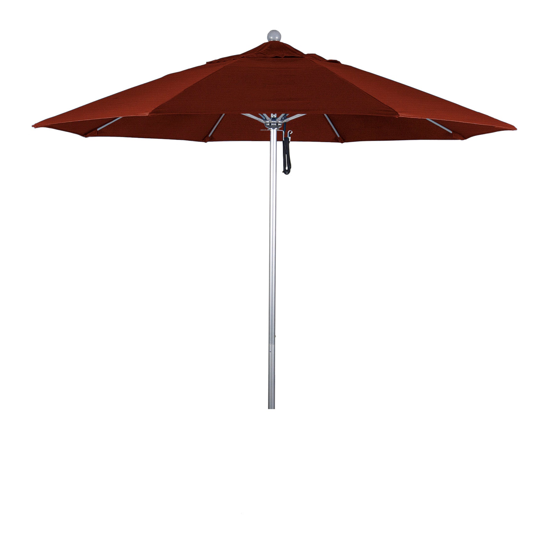 CasaFoyer 9' Commercial Grade Patio Umbrella with Sturdy Aluminum Frame, Fiberglass Ribs, and Push Lift System - 3-Year Warranty, Ideal for Residential and Commercial Use