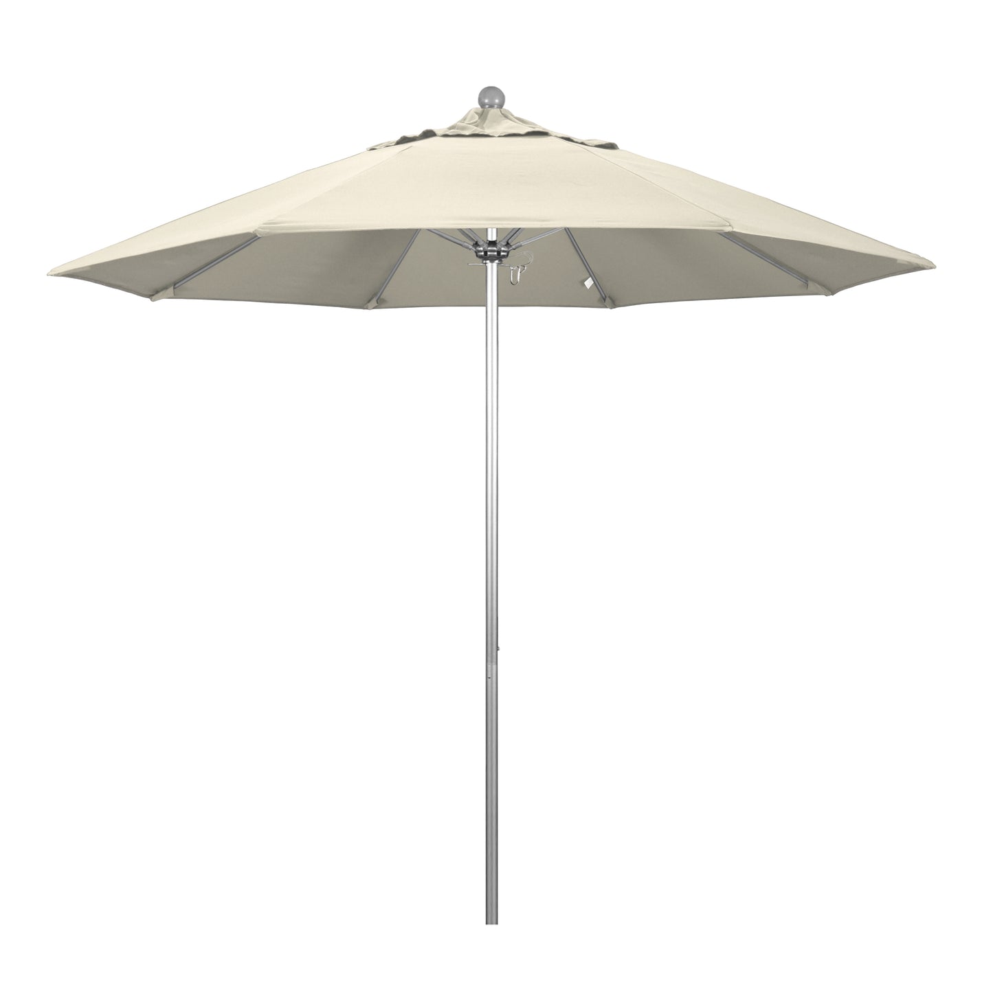 CasaFoyer California Umbrella 9ft Commercial Grade Patio Umbrella | Sturdy Aluminum Frame | Fiberglass Ribs | Push Lift System | 3-Year Warranty