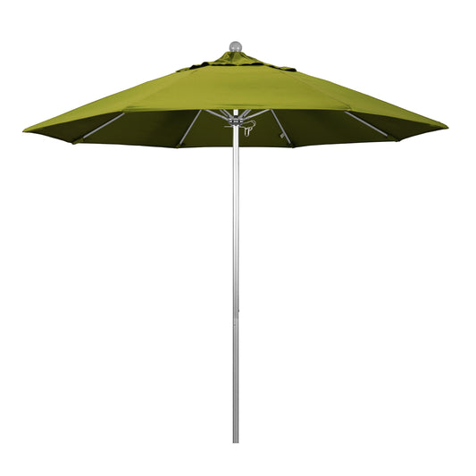 CasaFoyer California Umbrella 9ft Heavy-Duty Commercial Grade Patio Umbrella | Aluminum Frame | Fiberglass Ribs | Push Lift System | 3-Year Warranty
