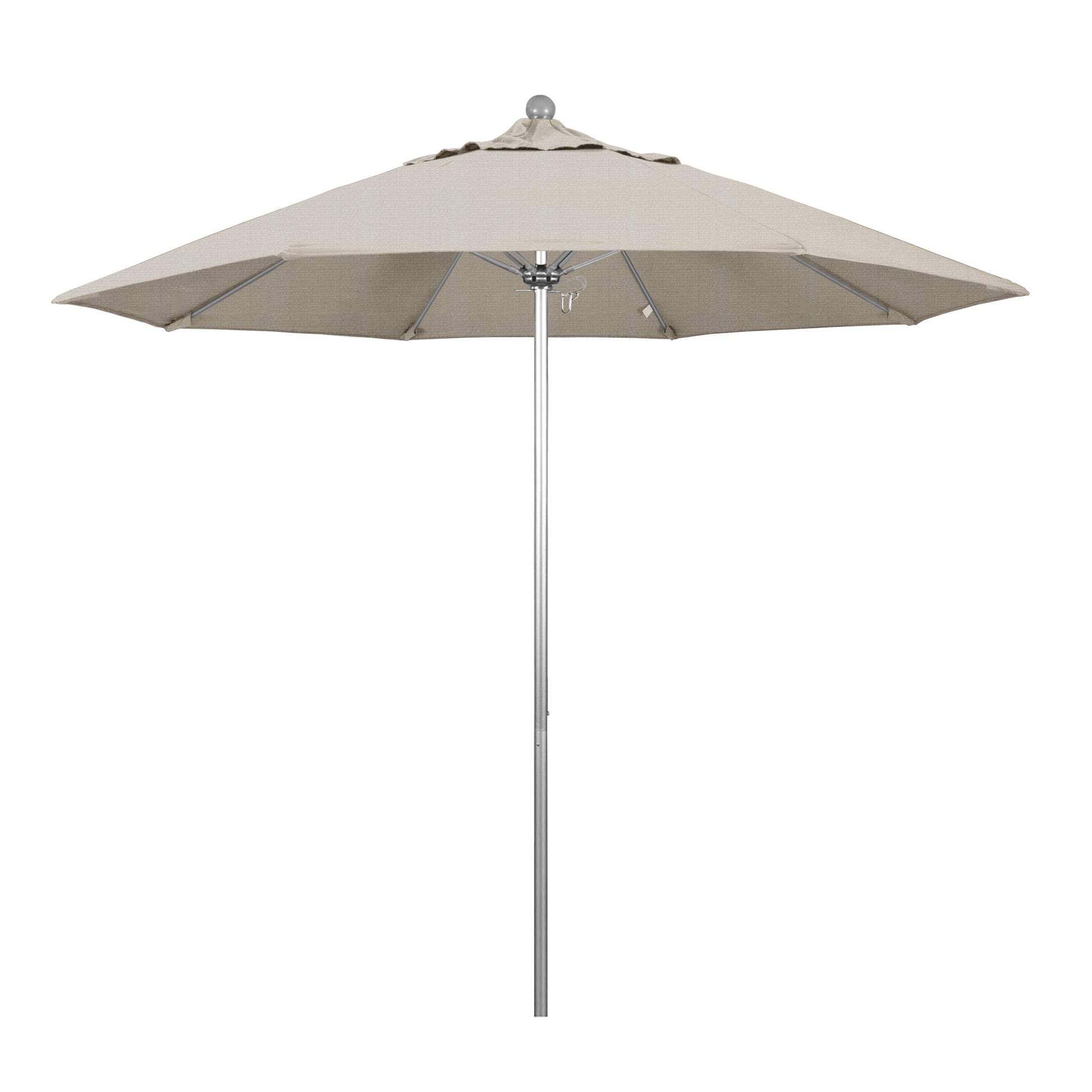 CasaFoyer California Umbrella 9ft Commercial Grade Patio Umbrella | Sturdy Aluminum Frame | Fiberglass Ribs | Push Lift System | 3-Year Warranty