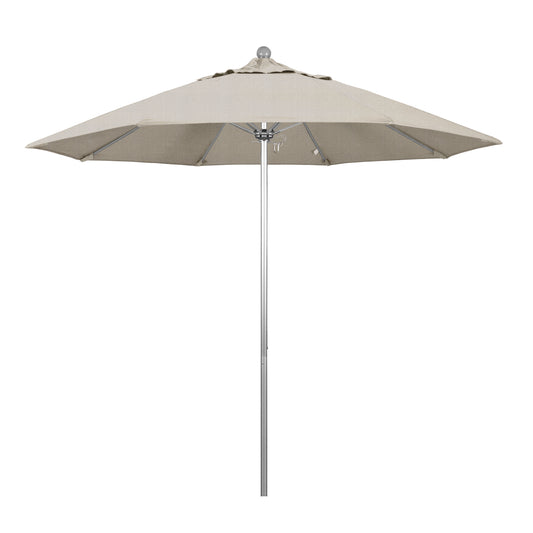 CasaFoyer California Umbrella 9ft Commercial Grade Patio Umbrella | Sturdy Aluminum Frame | Fiberglass Ribs | Push Lift System | 3-Year Warranty