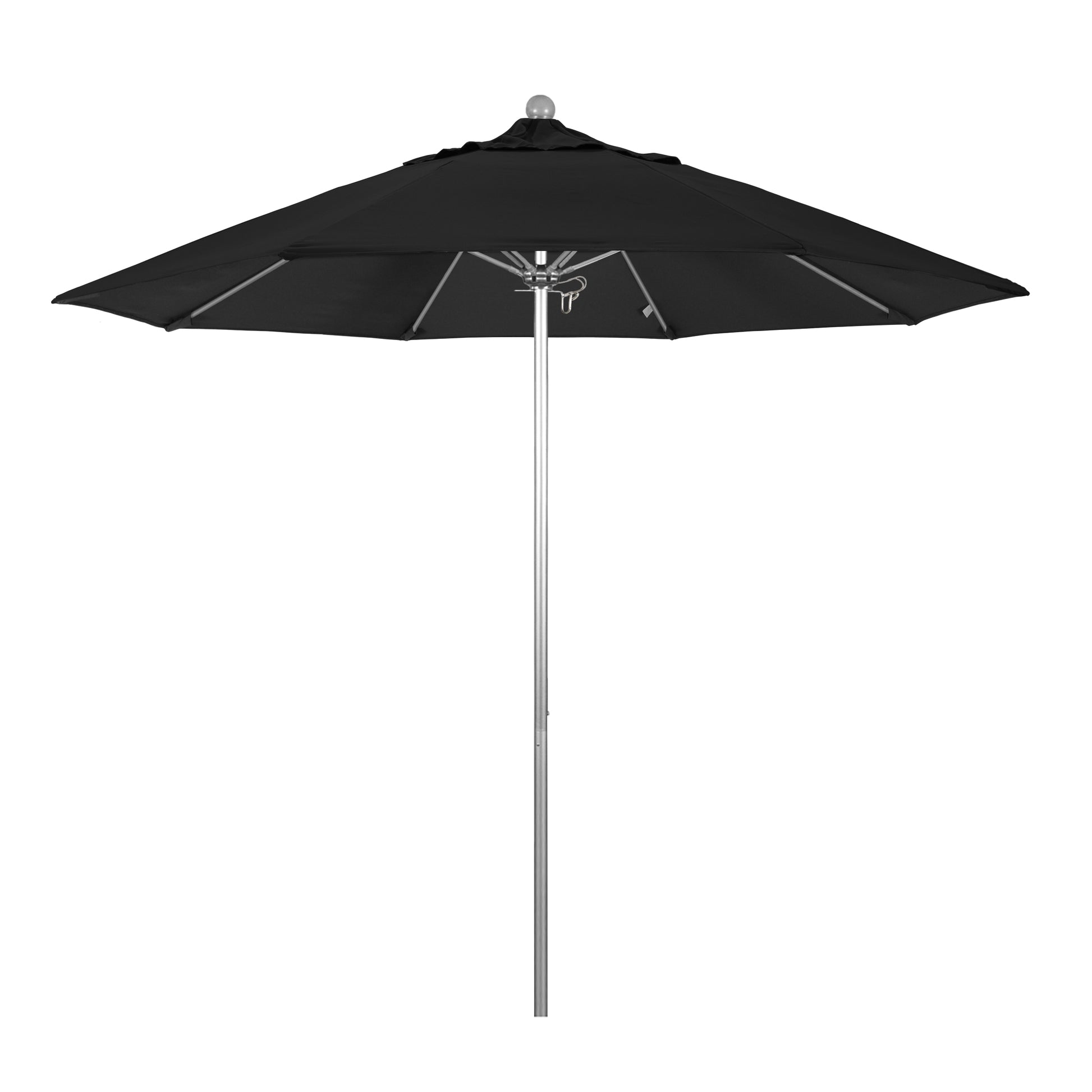 CasaFoyer California Umbrella 9ft Heavy Duty Commercial Grade Patio Umbrella | Aluminum Frame | Fiberglass Ribs | Push Lift System | 3-Year Warranty