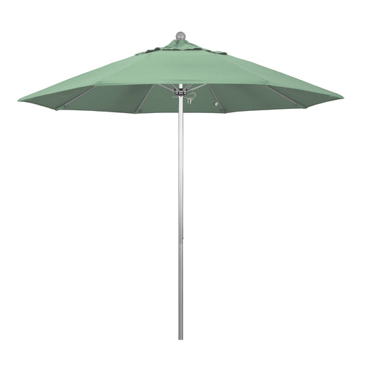CasaFoyer California Umbrella 9ft Heavy Duty Commercial Grade Umbrella - Robust Aluminum Frame, Fiberglass Ribs, Push Lift System - Ideal for Residential and Commercial Use