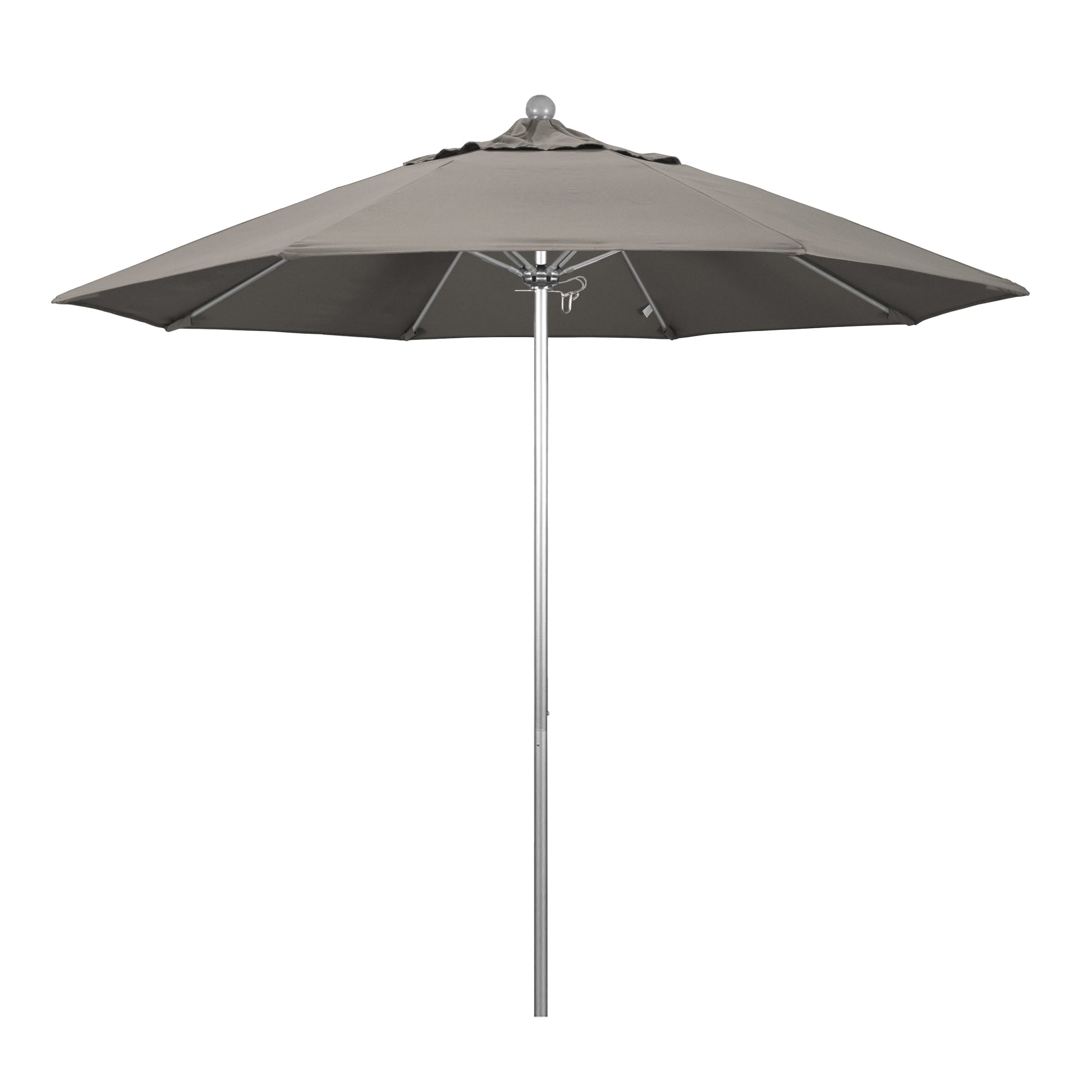 CasaFoyer 9' Commercial Grade Patio Umbrella with Durable Aluminum Frame, Fiberglass Ribs, and Push Lift System - Ideal for Residential and Commercial Use