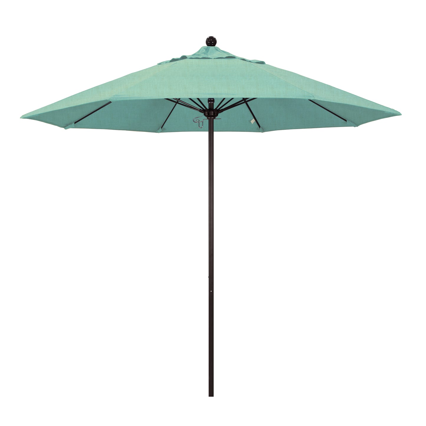 CasaFoyer 9' Commercial Grade Patio Umbrella with Sturdy Aluminum Frame, Fiberglass Ribs, and Push Lift System - Durable and Reliable for Residential and Commercial Use