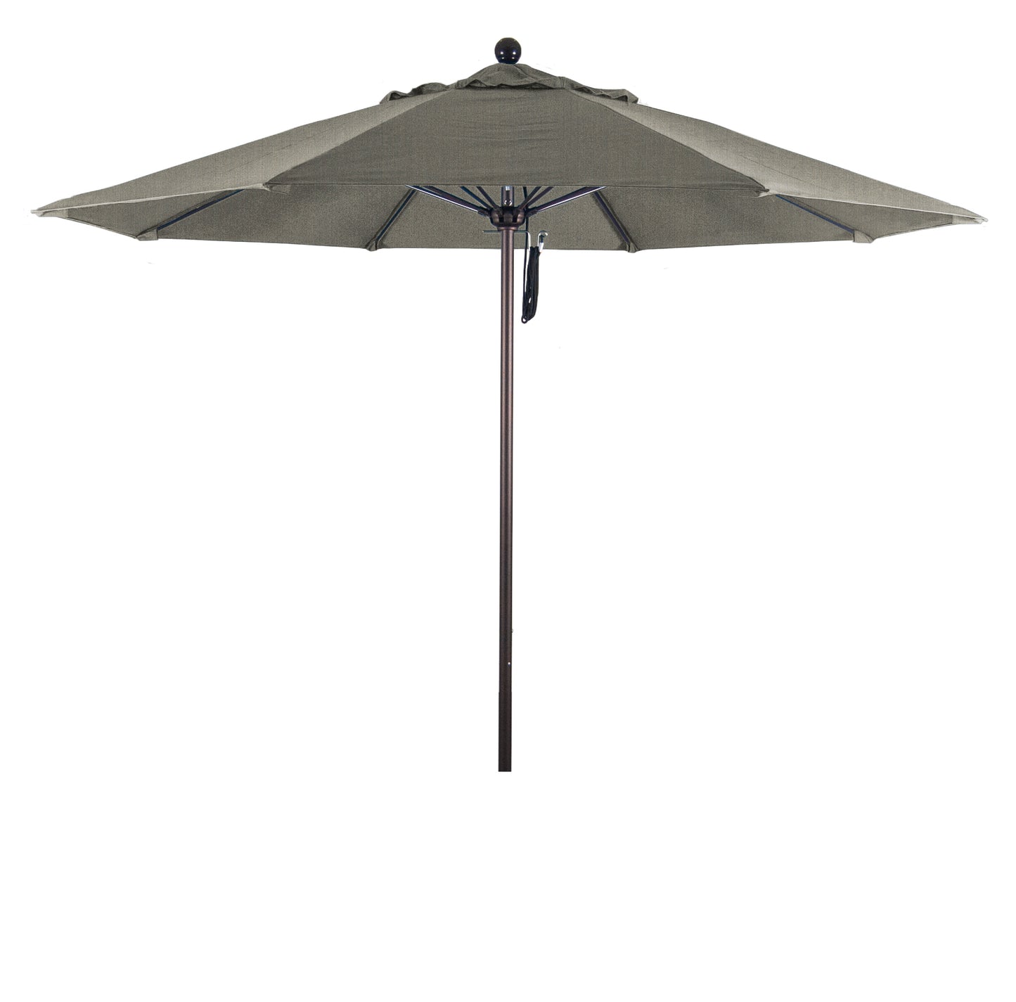CasaFoyer California Umbrella 9ft Heavy-Duty Commercial Grade Umbrella | Aluminum Frame | Fiberglass Ribs | Push Lift System | 3-Year Warranty