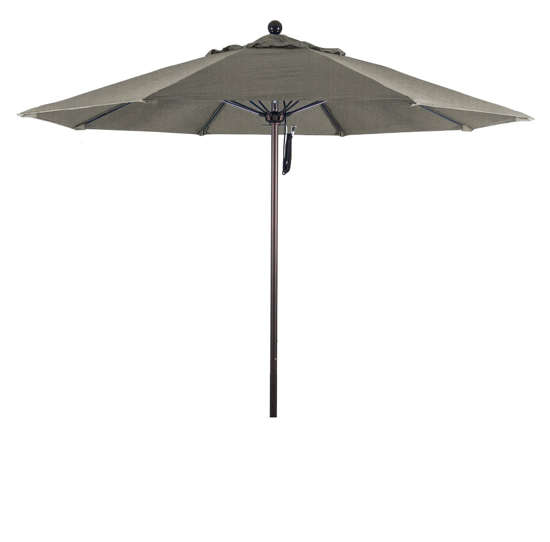 CasaFoyer California Umbrella 9ft Heavy-Duty Commercial Grade Umbrella | Aluminum Frame | Fiberglass Ribs | Push Lift System | 3-Year Warranty
