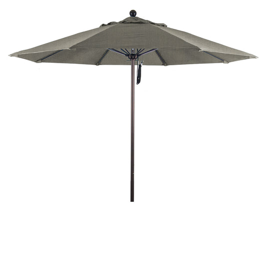 CasaFoyer California Umbrella 9ft Heavy-Duty Commercial Grade Umbrella | Aluminum Frame | Fiberglass Ribs | Push Lift System | 3-Year Warranty