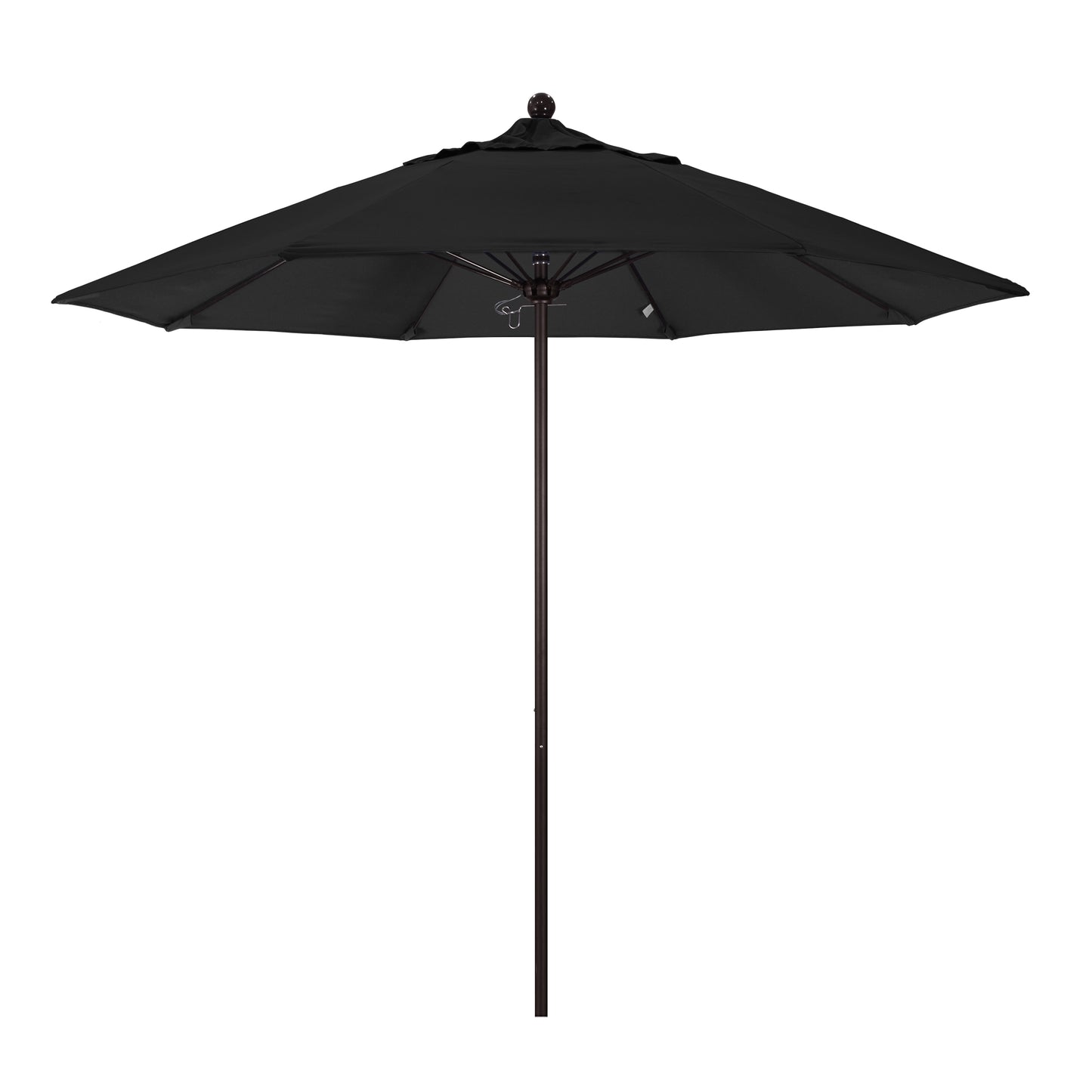 CasaFoyer California Umbrella 9ft Heavy Duty Commercial Grade Umbrella | Aluminum Frame | Fiberglass Ribs | Push Lift System | 3 Year Warranty