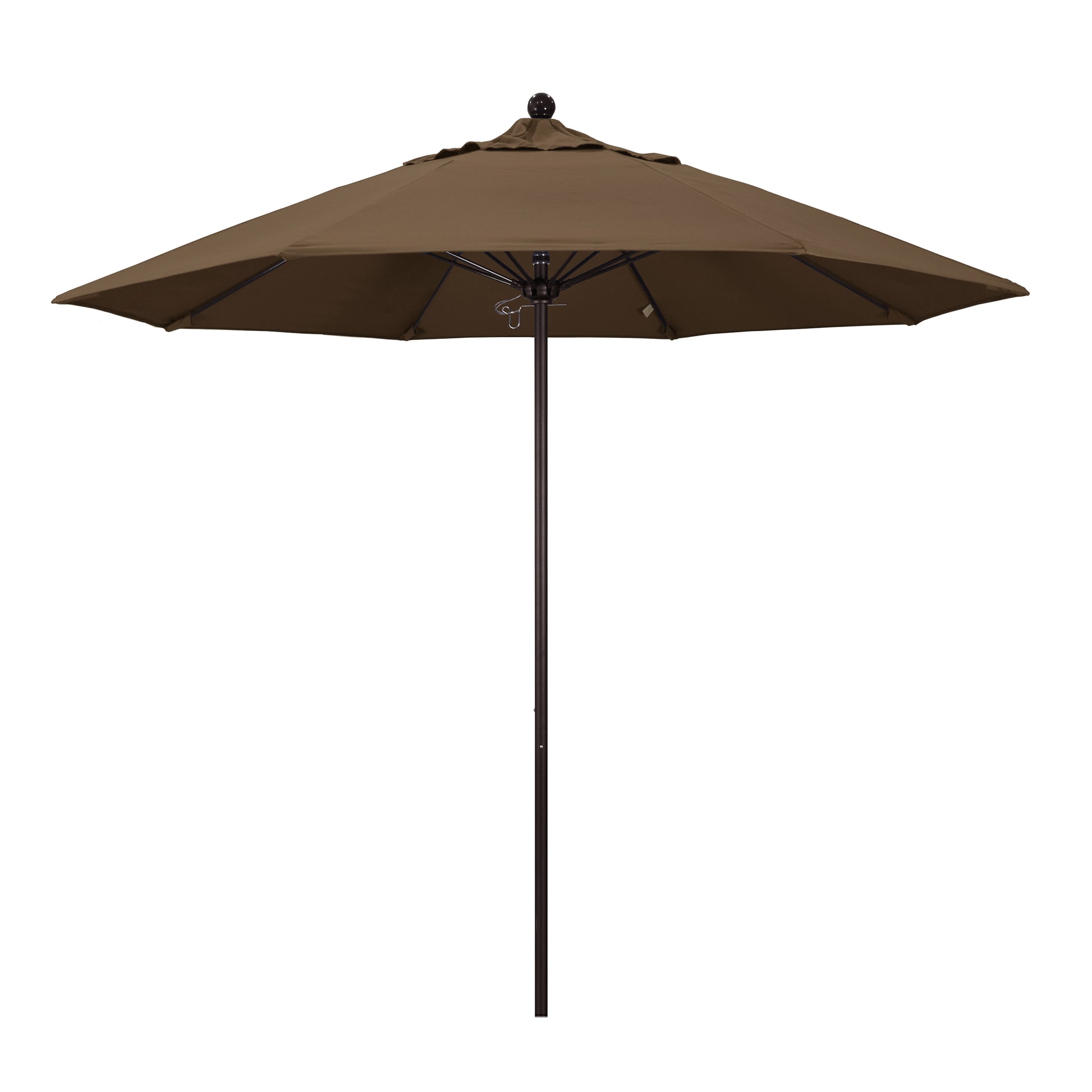CasaFoyer California Umbrella 9ft Heavy-Duty Commercial-Grade Umbrella | Aluminum Frame | Fiberglass Ribs | Push Lift System | 3-Year Warranty